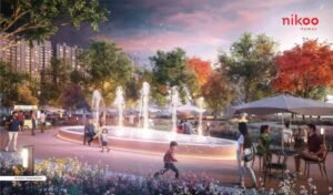 Bhartiya City Nikoo Homes Garden Estate Sadahalli luxury apartments near Bangalore Airport