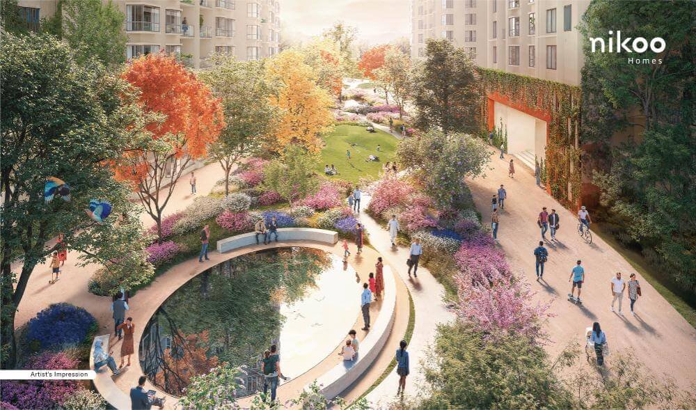 Bhartiya City Nikoo Homes 7 in North Bangalore premium apartment towers