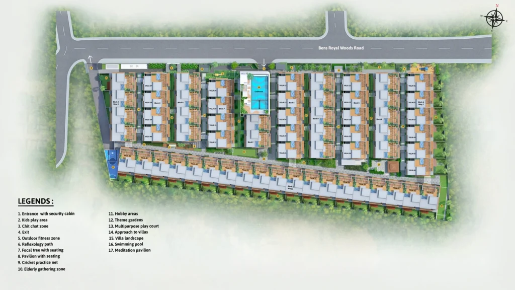 sattva la vita 4bhk row villas bangalore